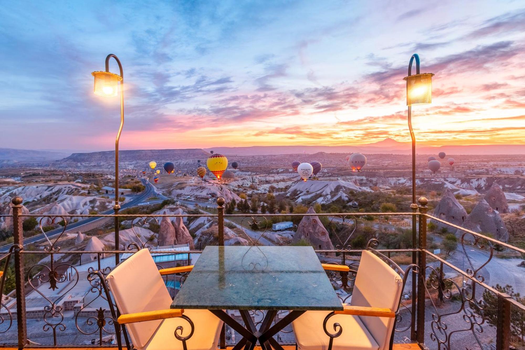 Simera In Cappadocia - Special Class - Best View Rooftop Üçhisar Ngoại thất bức ảnh