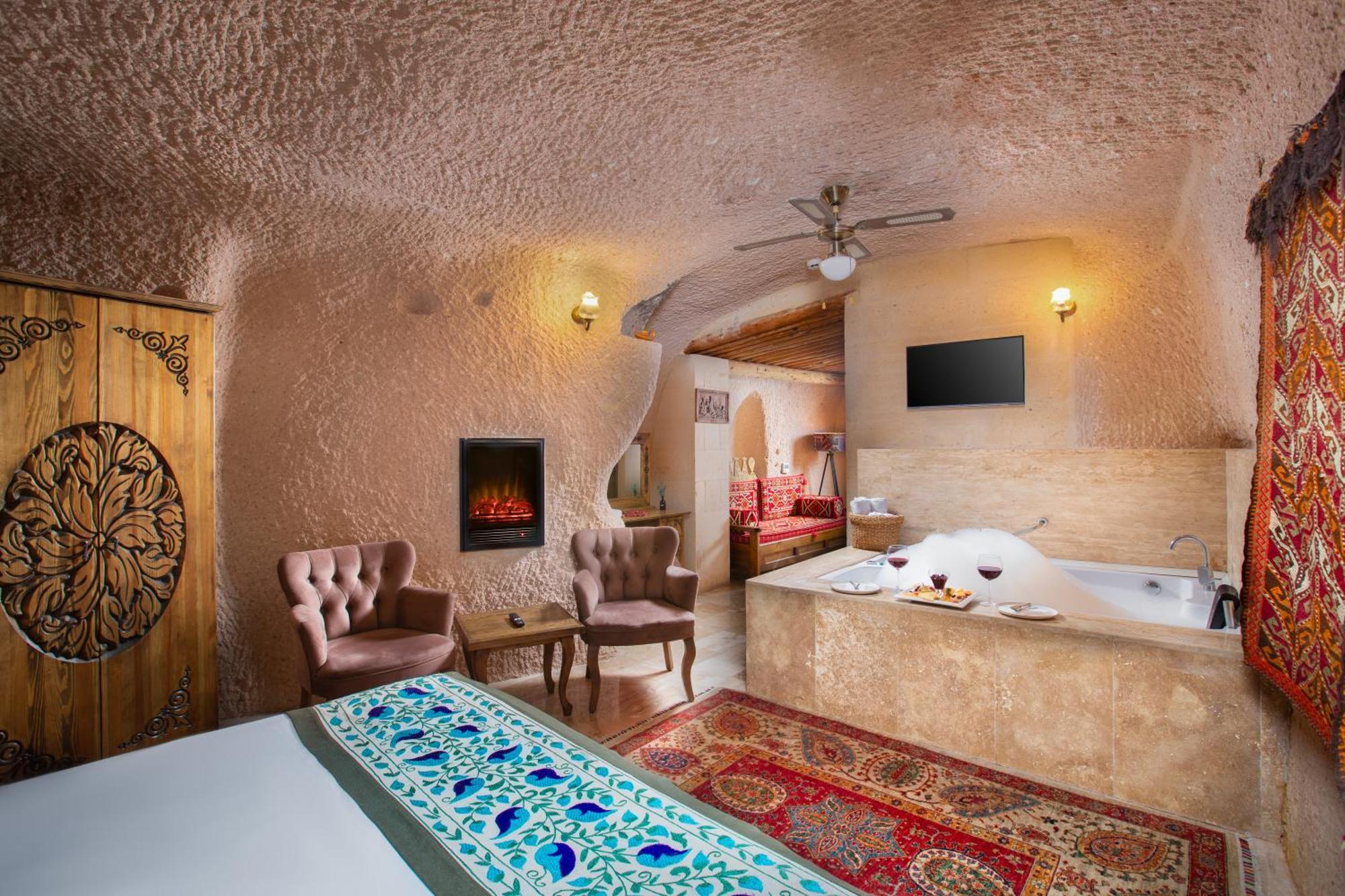Simera In Cappadocia - Special Class - Best View Rooftop Üçhisar Ngoại thất bức ảnh