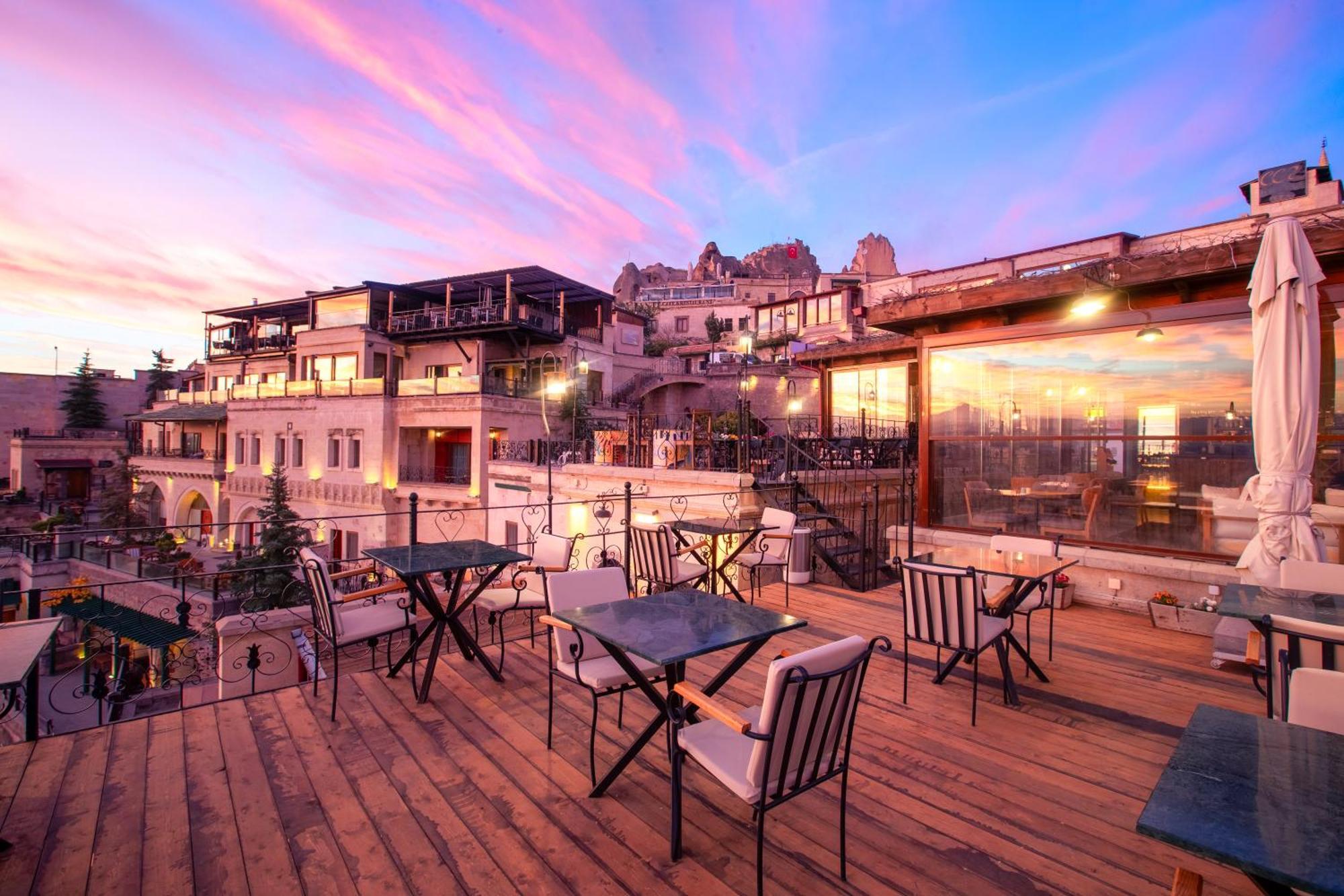 Simera In Cappadocia - Special Class - Best View Rooftop Üçhisar Ngoại thất bức ảnh