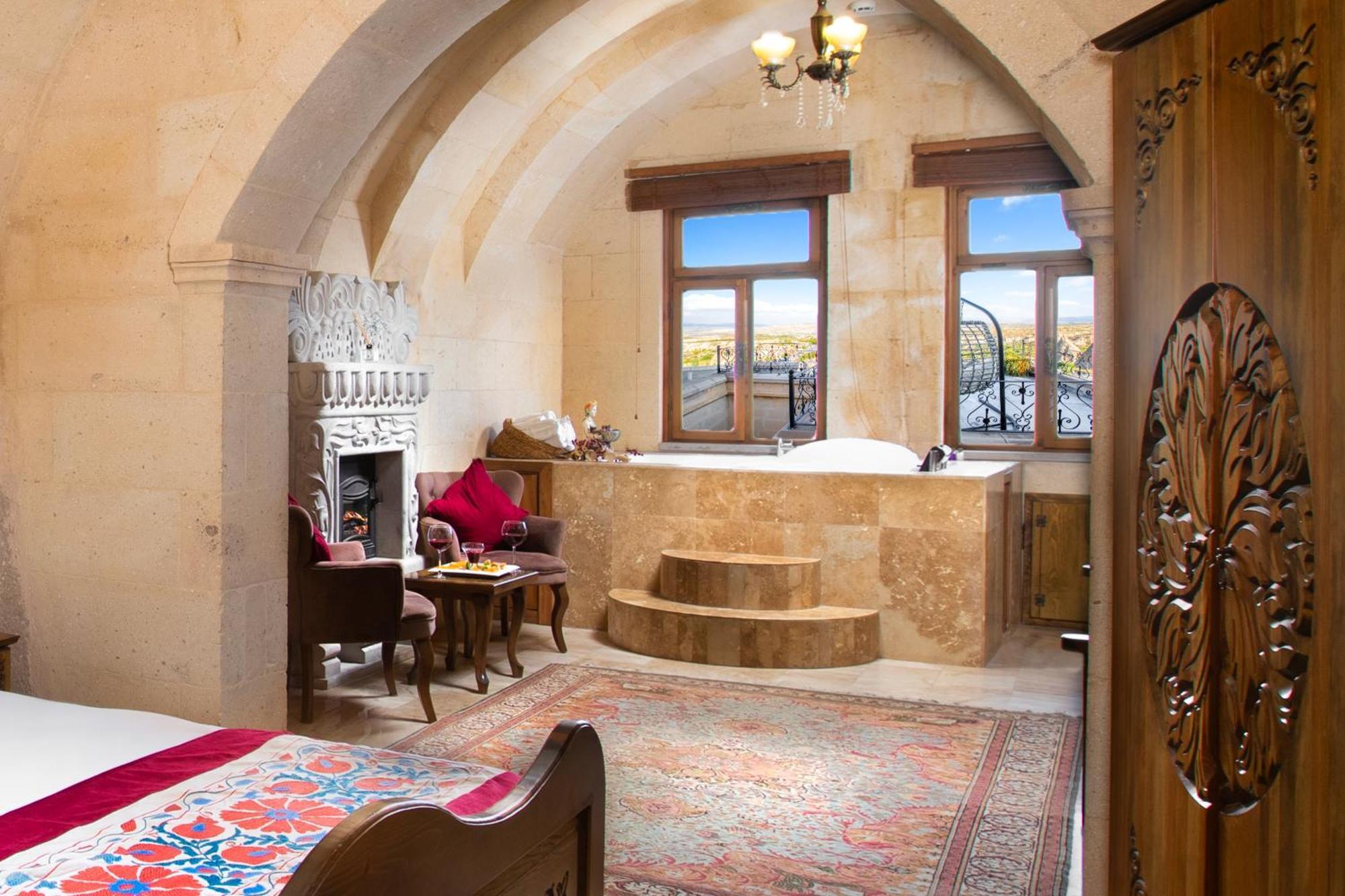 Simera In Cappadocia - Special Class - Best View Rooftop Üçhisar Ngoại thất bức ảnh
