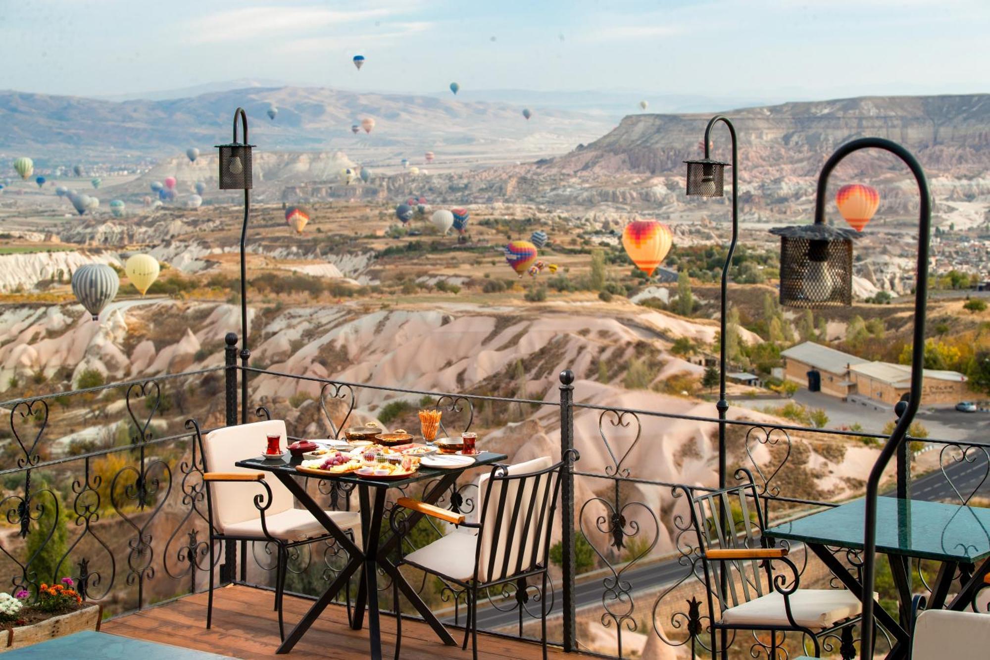 Simera In Cappadocia - Special Class - Best View Rooftop Üçhisar Ngoại thất bức ảnh