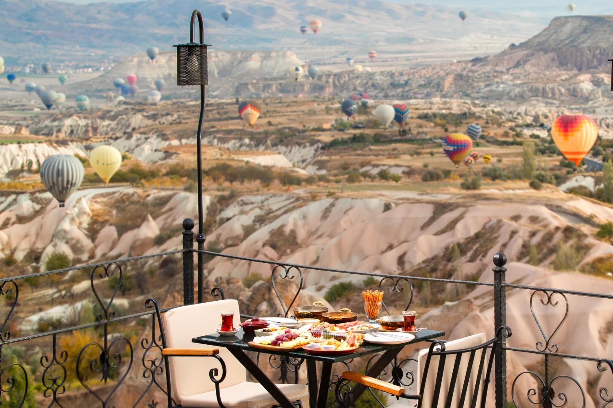 Simera In Cappadocia - Special Class - Best View Rooftop Üçhisar Ngoại thất bức ảnh
