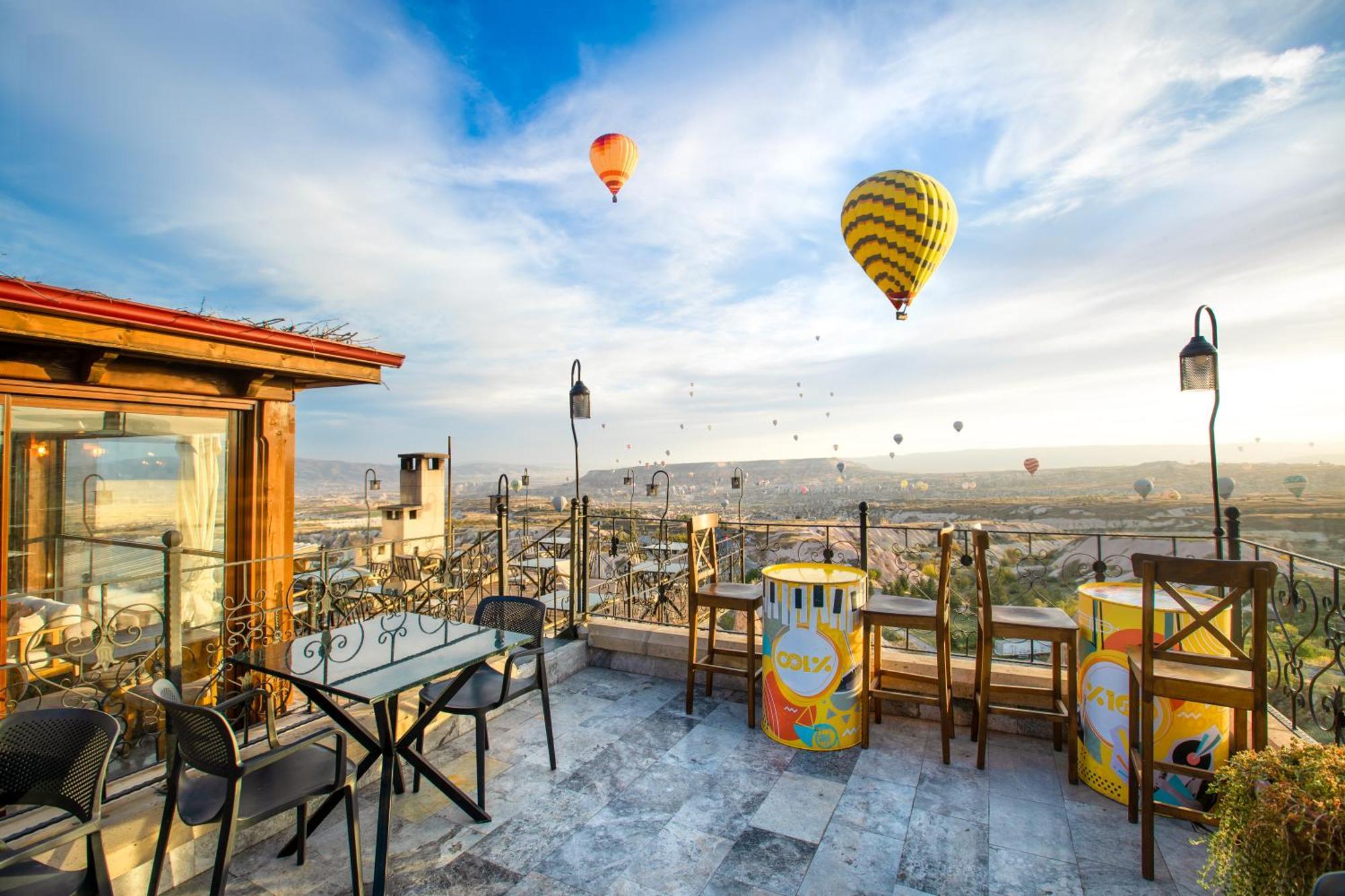 Simera In Cappadocia - Special Class - Best View Rooftop Üçhisar Ngoại thất bức ảnh