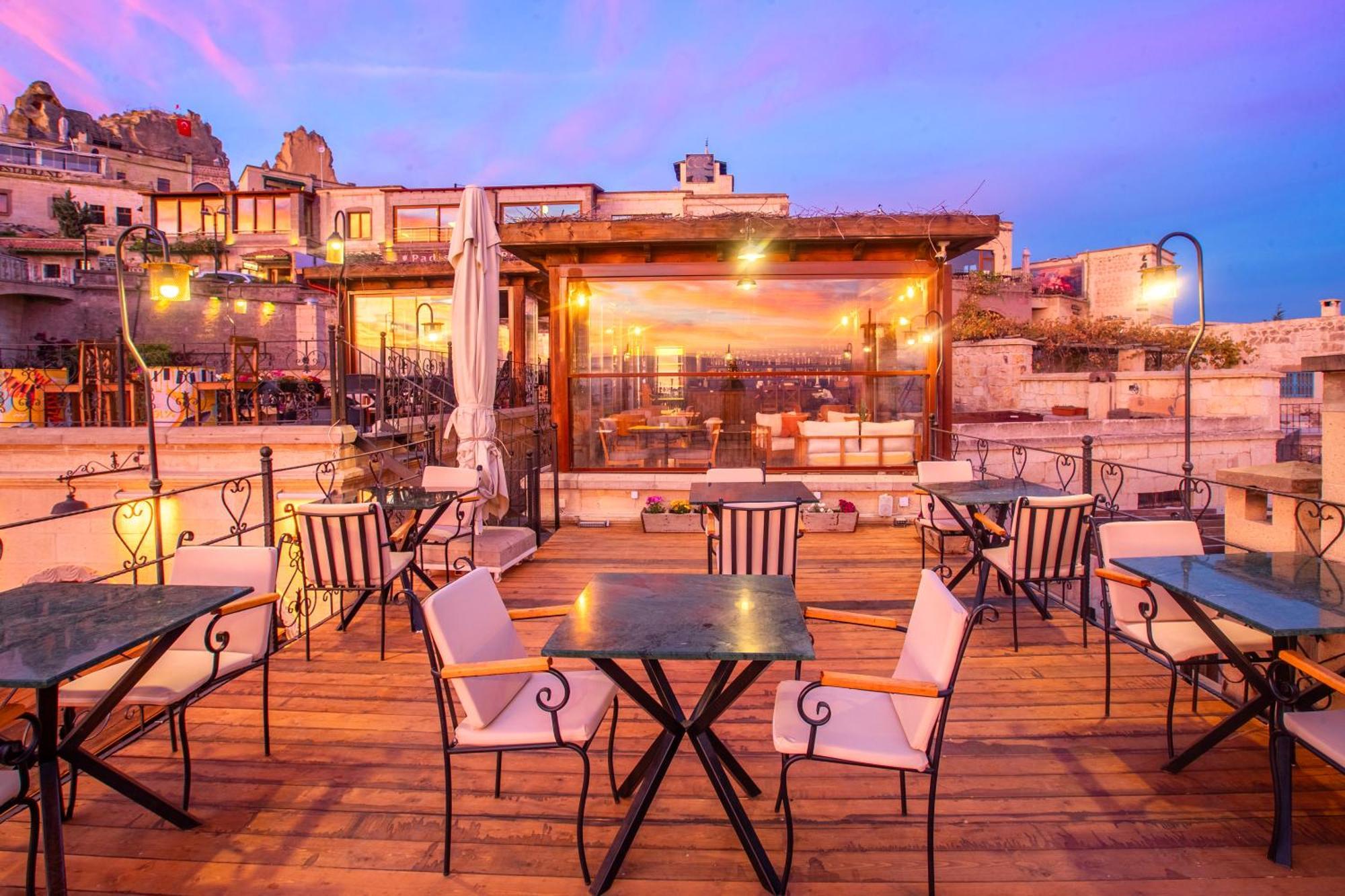 Simera In Cappadocia - Special Class - Best View Rooftop Üçhisar Ngoại thất bức ảnh