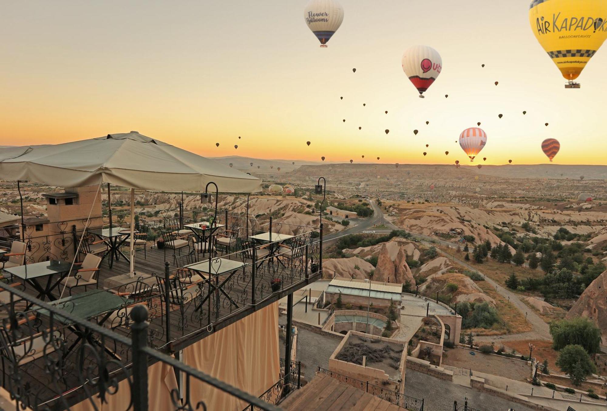 Simera In Cappadocia - Special Class - Best View Rooftop Üçhisar Ngoại thất bức ảnh